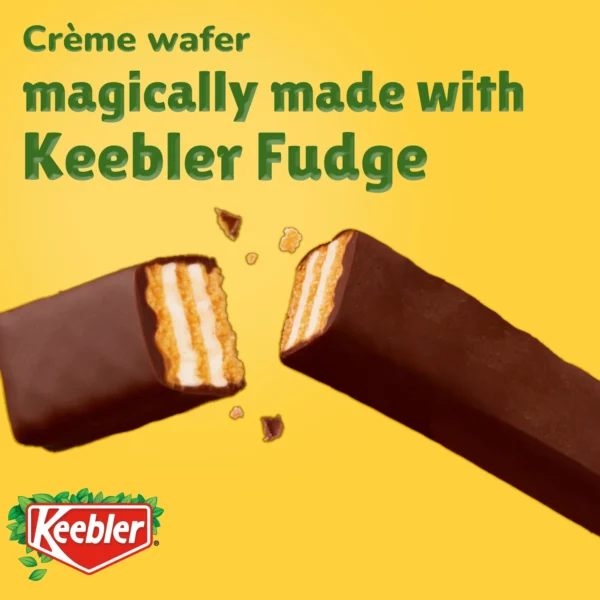 Keebler Fudge Sticks, Creme Wafer Dunked in Keebler Fudge