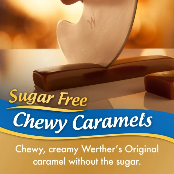 Werther's Original Chewy Sugar Free Caramel Candy - Image 3