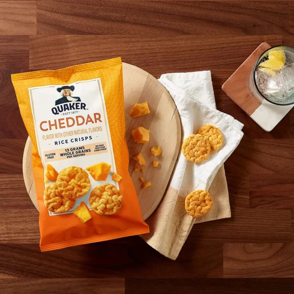 Quaker Rice Crisps, Cheddar Cheese