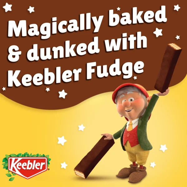 Keebler Fudge Sticks, Creme Wafer Dunked in Keebler Fudge