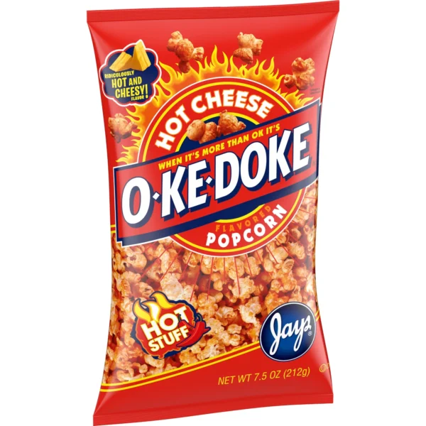O-Ke-Doke Popcorn, Hot Stuff Cheese Popcorn