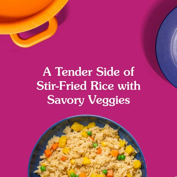 Ben's Original Ready Rice. Fried Rice, 8.5 oz. Pouch. Microwaves in Just 90 Seconds! Ready to Heat and Eat - Image 2