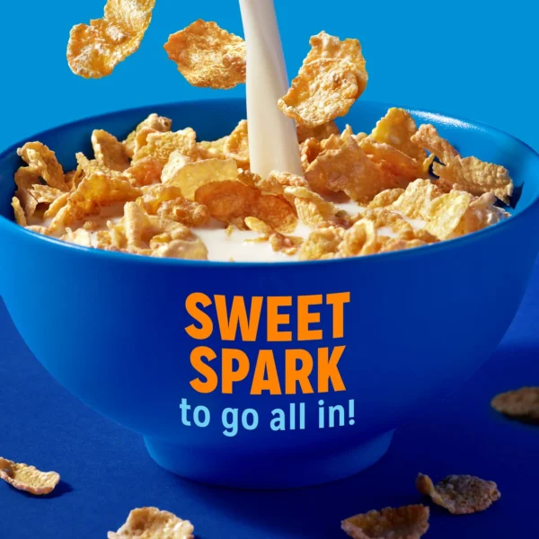Kellogg's Frosted Flakes Breakfast Cereal, Kids Cereal, Family Breakfast, Original, 12oz Box (1 Box) - Image 4