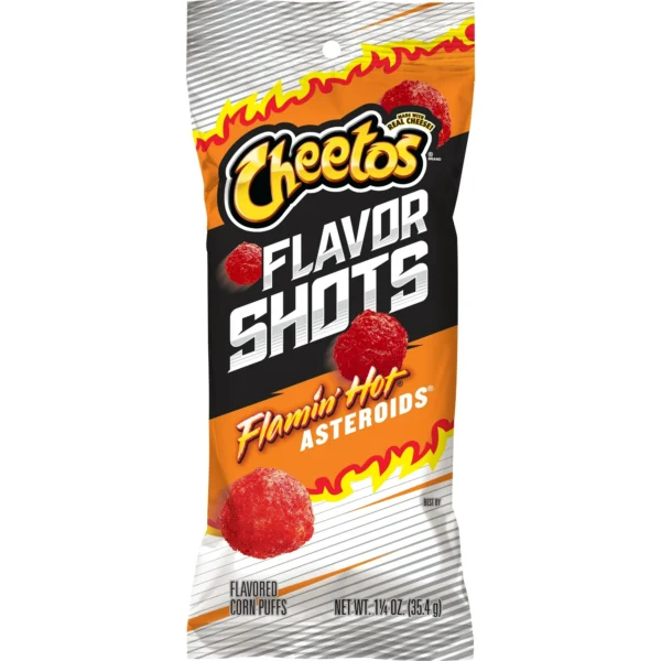 Cheetos Flavor Shots Flamin' Hot Asteroids Flavored Snacks