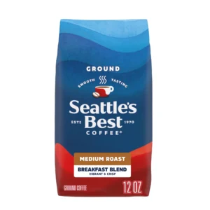 Seattle’s Best Coffee, Breakfast Blend, Medium Roast, Ground Coffee, 100% Arabica